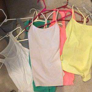 6x Lululemon workout tank tops